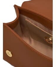 LOVE MOSCHINO LETTERING Mini Bag a mano, con tracolla noce - Borse Donna - 3