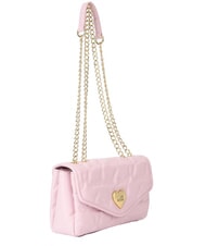 LOVE MOSCHINO GOLD HEART Convertible Borsetta a spalla / a tracolla rosa - Borse Donna - 2