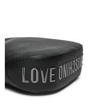 LOVE MOSCHINO SMOOTH Borsa a spalla Nero - Borse Donna - 3