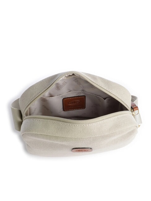 SORRENTO ERICA Borsa piccola in tela a tracolla BEIGE - Borse Donna