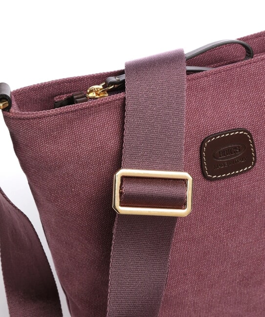 SORRENTO Borsa a secchiello in tela ciclamino - Borse Donna