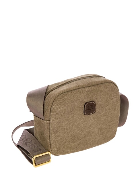 SORRENTO ERICA Borsa piccola in tela a tracolla cacao - Borse Donna