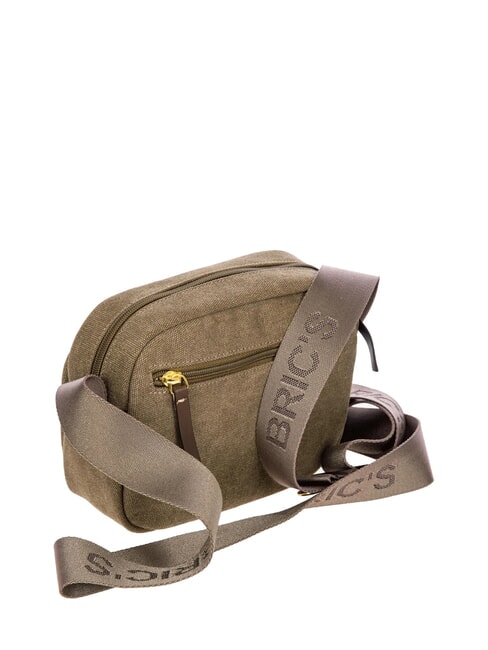 SORRENTO ERICA Borsa piccola in tela a tracolla cacao - Borse Donna