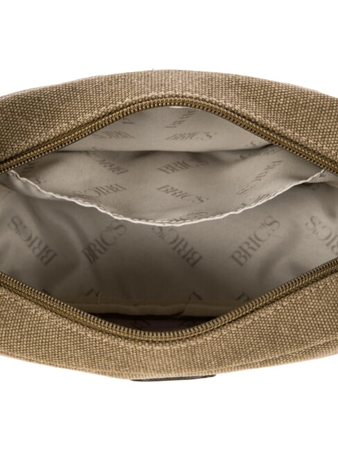 SORRENTO ERICA Borsa piccola in tela a tracolla cacao - Borse Donna