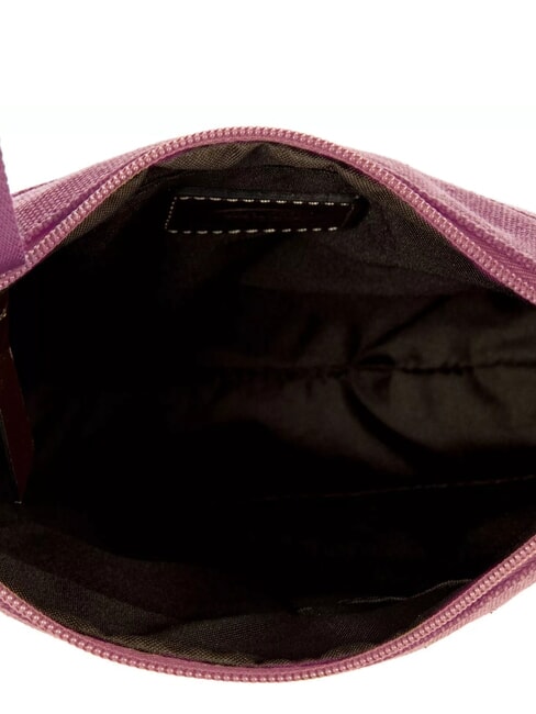 SORRENTO EMMA Borsa piatta a tracolla in tela ciclamino - Borse Donna