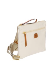 BRIC’S SORRENTO EMMA Borsa piatta a tracolla in canvas PANNA - Borse Donna - 2