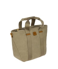 BRIC’S SORRENTO LUDOVICA Borsa shopping a mano in canvas oliva - Borse Donna - 2