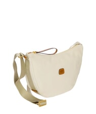 BRIC’S SORRENTO LUNA Borsa mezzaluna in canvas PANNA - Borse Donna - 2