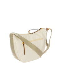 BRIC’S SORRENTO LUNA Borsa mezzaluna in canvas PANNA - Borse Donna - 3