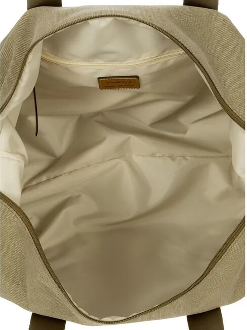 SORRENTO M Borsone medio in canvas oliva - Borsoni