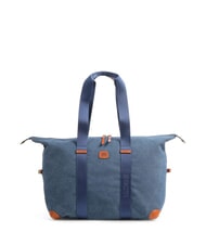 BRIC&rsquo;S SORRENTO M Borsone medio in canvas blu - Borsoni - 2