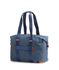 BRIC&rsquo;S SORRENTO M Borsone medio in canvas blu - Borsoni - 3