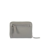 BRIC’S BERNINA Porta carte di credito in pelle con portamonete GRIGIO - Portafogli Uomo - 4