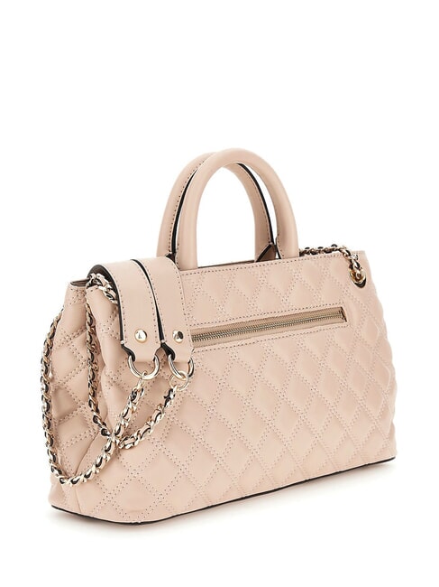 GIULLY Borsa trapuntata doppi manici light beige - Borse Donna