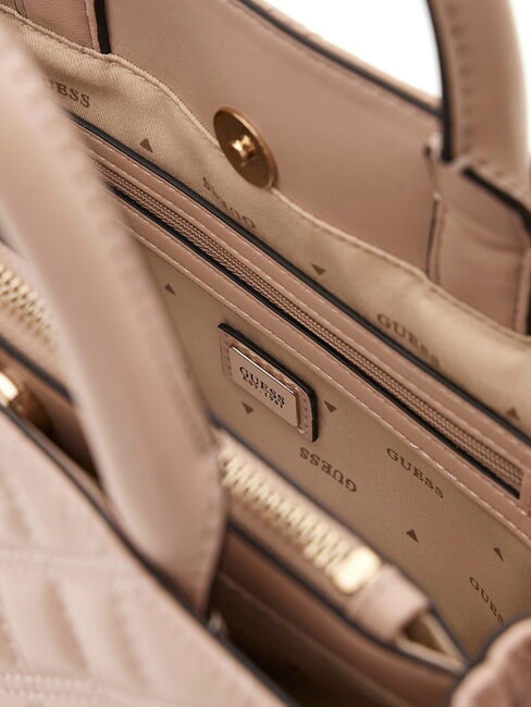 GIULLY Borsa trapuntata doppi manici light beige - Borse Donna