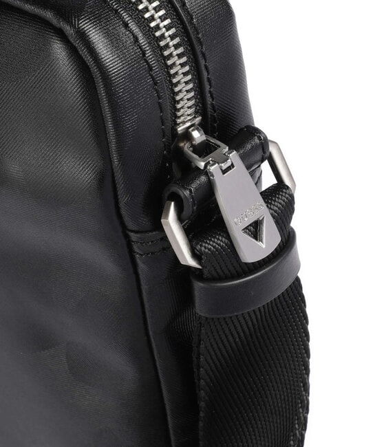 VENEZIA  Borsello in pelle NERO - Tracolle Uomo