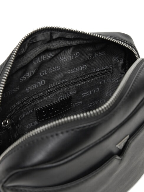 FIRENZE Borsello in pelle NERO - Tracolle Uomo