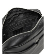 GUESS FIRENZE Borsello in pelle NERO - Tracolle Uomo - 3