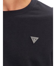 GUESS PATCH T-shirt in cotone jetbla - T-shirt Uomo - 3