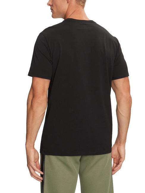 PIMA T-shirt in cotone logo ricamato jetbla - T-shirt Uomo