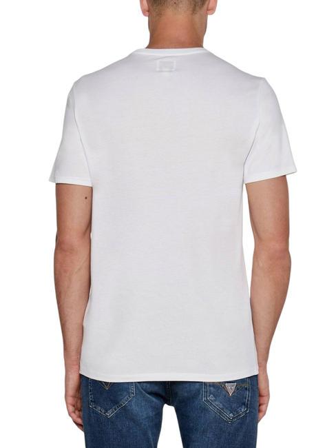 PIMA T-shirt in cotone logo ricamato purwhite - T-shirt Uomo