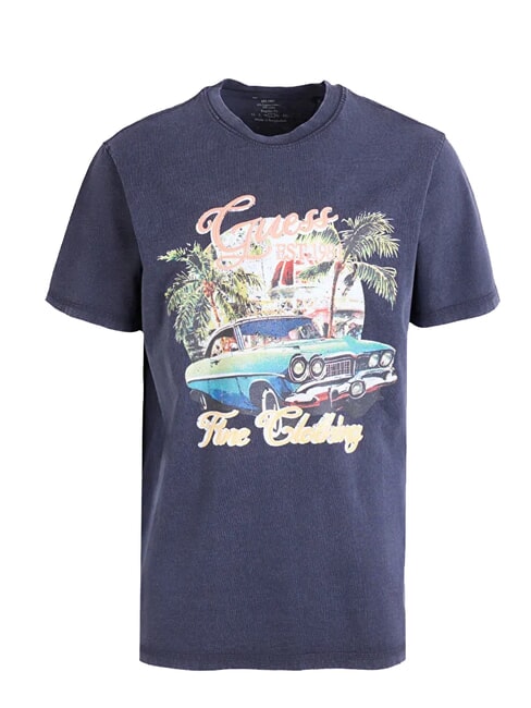 SUMMER T-shirt con maxi stampa smartblue - T-shirt Uomo