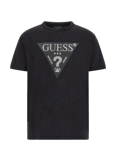 TRIANGLE T-shirt in cotone con stampa jetbla - T-shirt Uomo