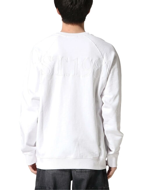 RAGLAN Felpa a girocollo in cotone purwhite - Felpe Uomo