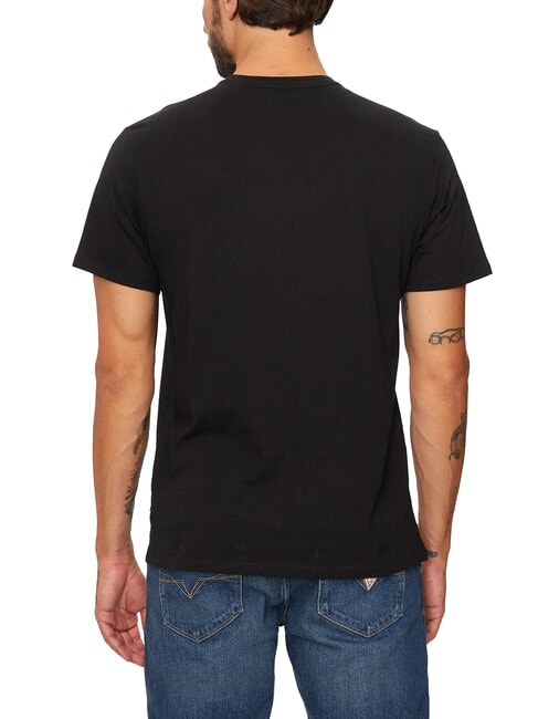 METALLIC LOGO T-shirt con stampa in rilievo jetbla - T-shirt Uomo