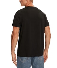 GUESS TRIANGLE T-shirt con patch logo ricamo - T-shirt Uomo