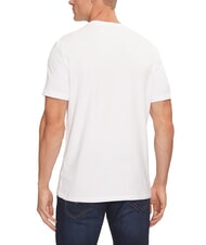 GUESS TRIANGLE T-shirt con maxi stampa purwhite - T-shirt Uomo - 2
