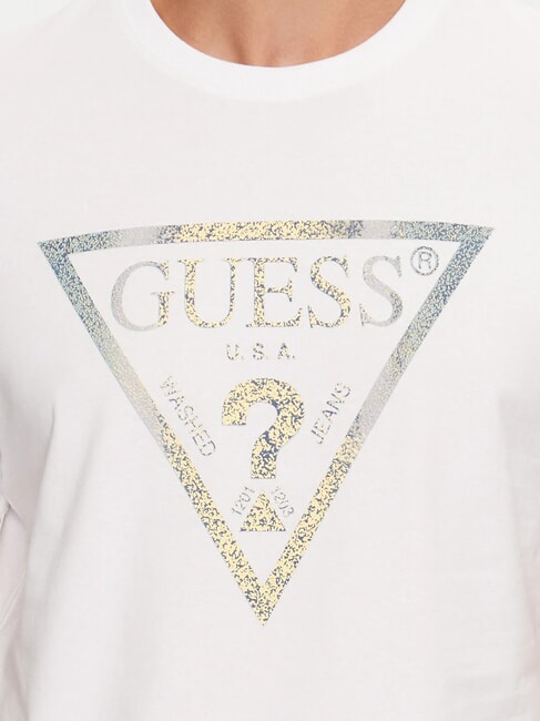 TRIANGLE T-shirt con maxi stampa purwhite - T-shirt Uomo