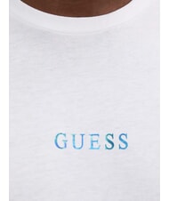 GUESS BASIC T-shirt stampa logo 4G purwhite - T-shirt Uomo - 3