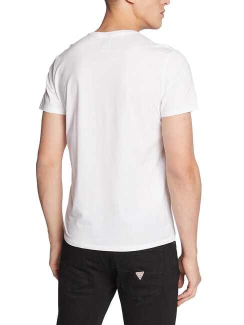 LOGO EMBROIDERY T-shirt in cotone purwhite - T-shirt Uomo