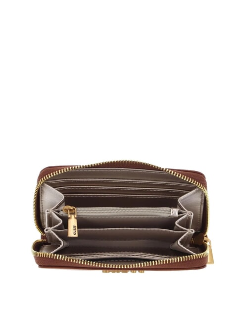 LAUREL Portafoglio zip around COGNAC - Portafogli Donna