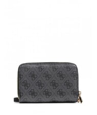 GUESS LAUREL  Portafoglio Zip Around Medio coal - Portafogli Donna - 4