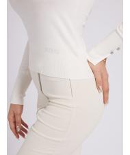 GUESS ELINOR Maglione girocollo cremwhi - Maglie Donna - 4