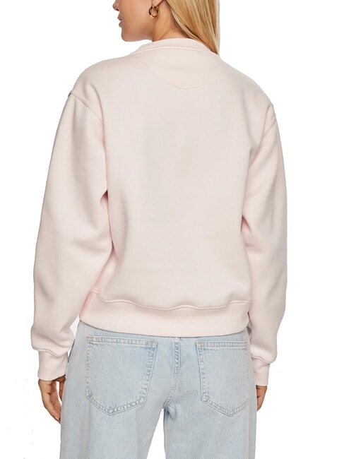 ICON Felpa girocollo low key pink - Felpe Donna