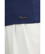 GUESS BLAIR Canotta halter a lupetto magician blue - T-shirt e Top Donna - 4