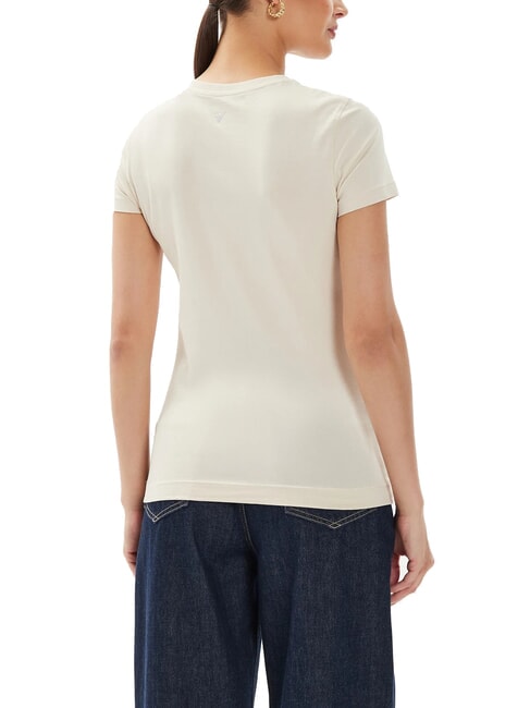 FLOWERS T-shirt stretch vanilla blush - T-shirt e Top Donna