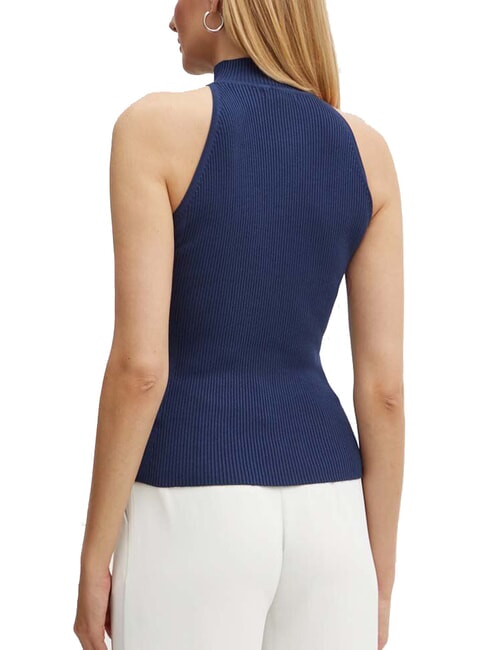 BLAIR Canotta halter a lupetto magician blue - T-shirt e Top Donna