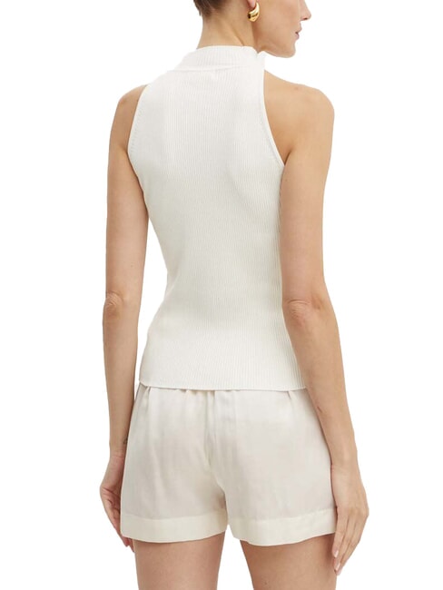 BLAIR Canotta halter a lupetto cremwhi - T-shirt e Top Donna