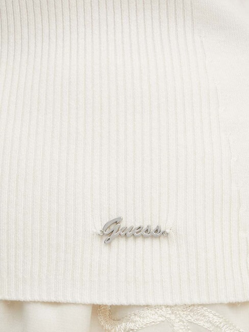 BLAIR Canotta halter a lupetto cremwhi - T-shirt e Top Donna