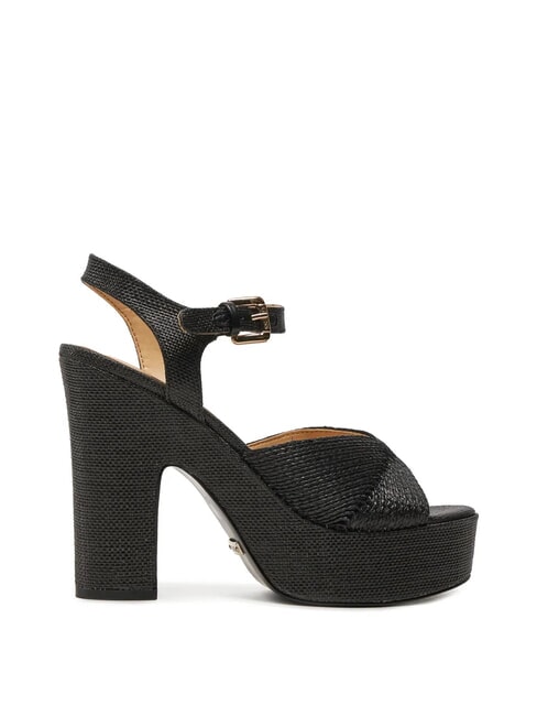 STARLA Sandali alti con zeppa NERO - Scarpe Donna