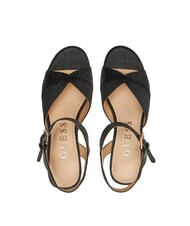 GUESS STARLA Sandali alti con zeppa NERO - Scarpe Donna - 5