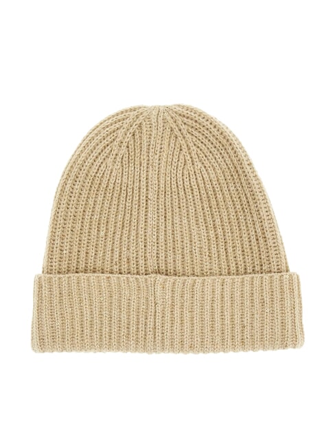 LUREX Berretto in misto lana BEIGE - Cappelli