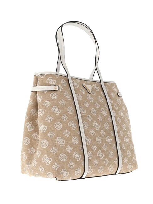 BEYZA  Borsa a spalla white logo - Borse Donna