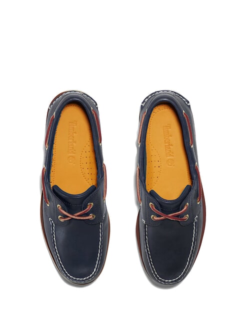 CLASSIC BOAT  Scarpe da barca in pelle blue - Scarpe Uomo
