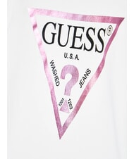 GUESS CORE KIDS Felpa a girocollo con stampa true white a000 - Felpe Bambini - 3
