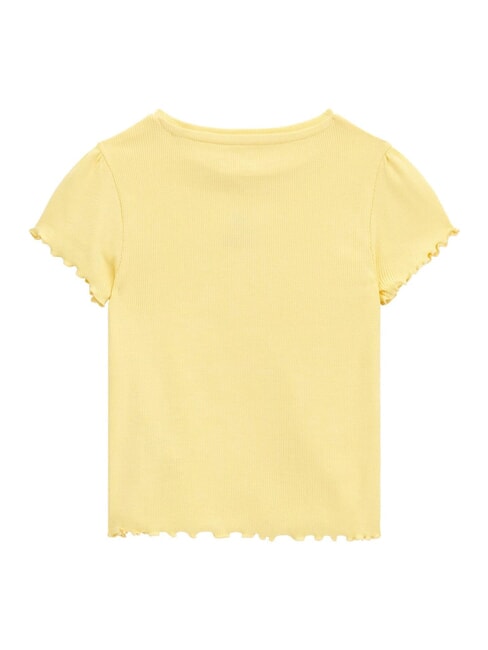 KIDS T-shirt con ricamo ciliegie saffron tea - T-shirt Bambino